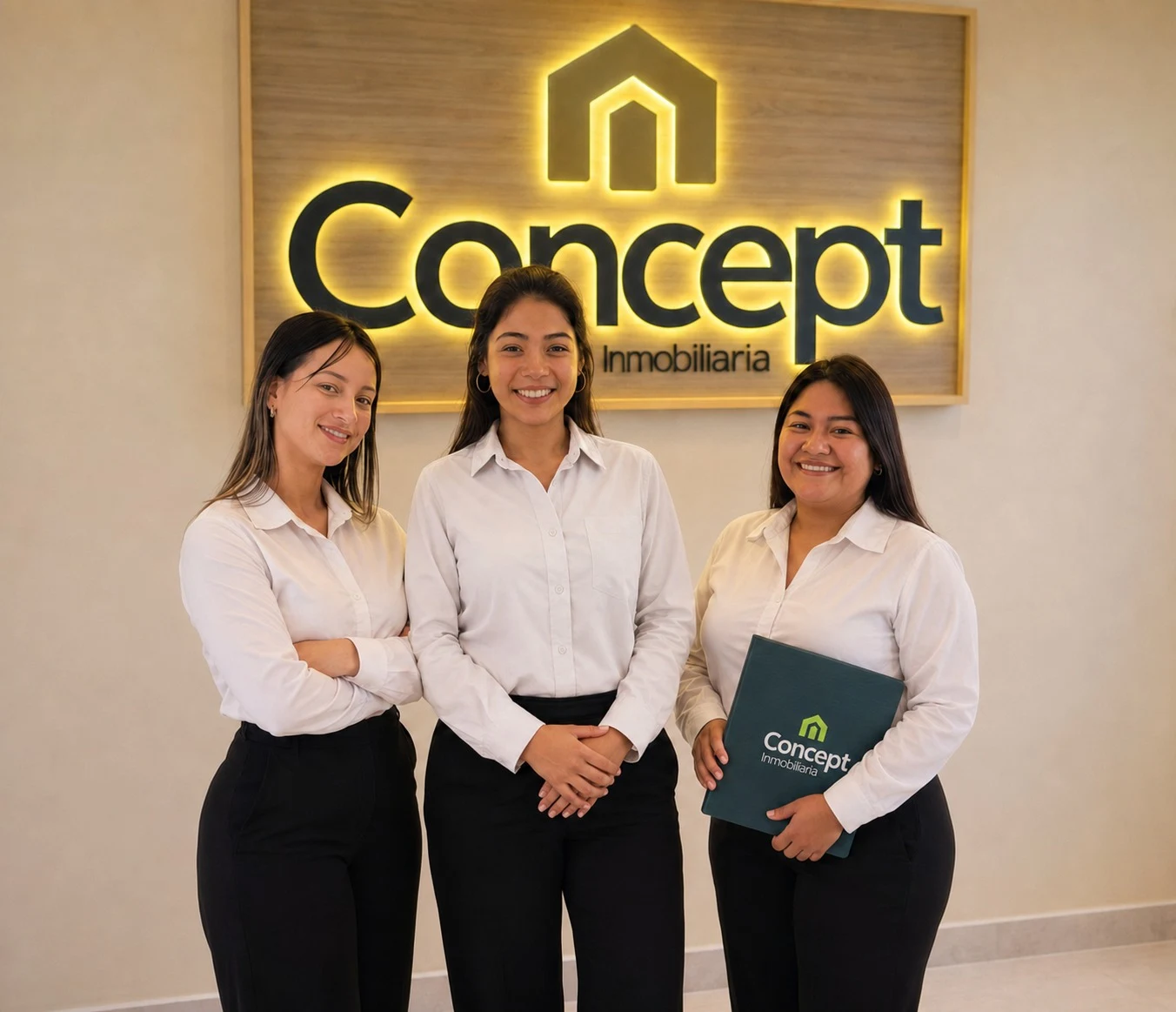 Equipo de asesoras de ventas de Concept Inmobiliaria
